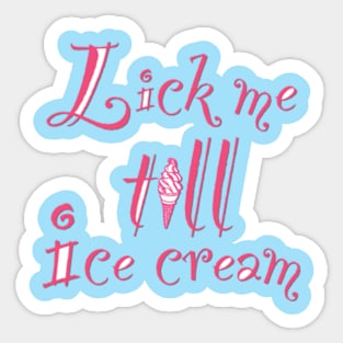 Ice Cream Sticker